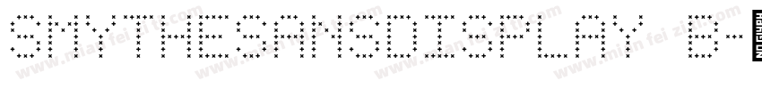 SmytheSansDisplay B字体转换